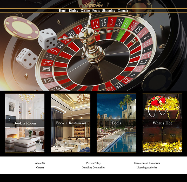架空の法律事務所のサイト画像